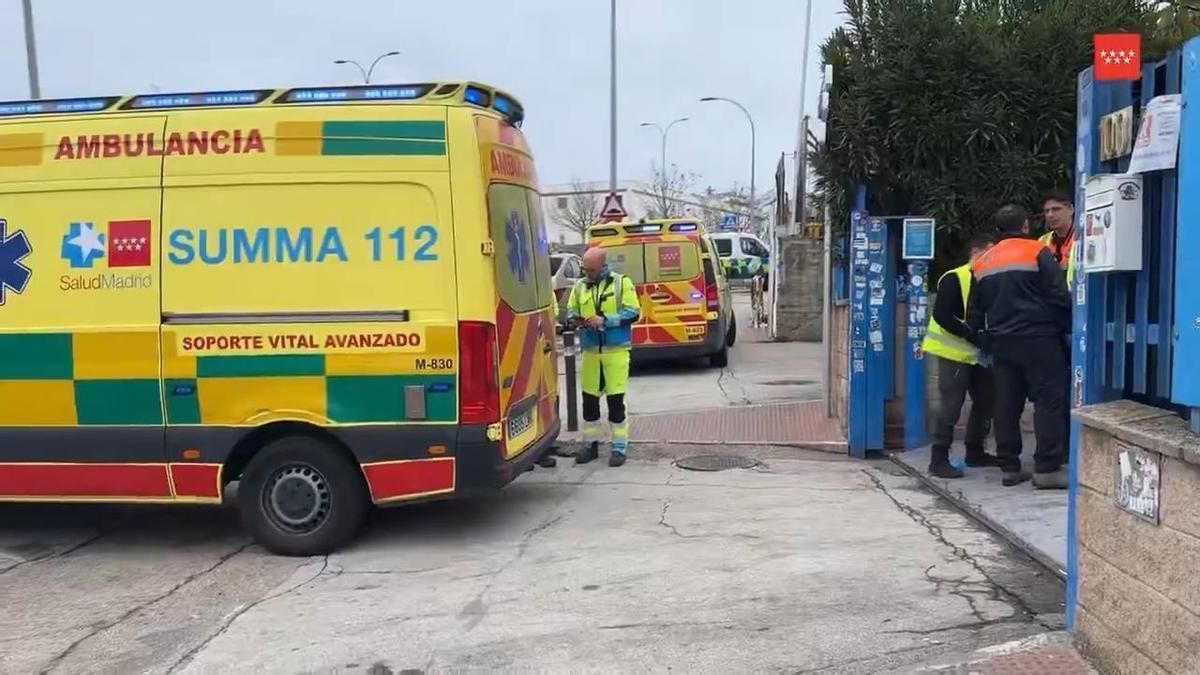 Grave un hombre de 39 años al caer desde 7 metros en un rocódromo de Alcobendas