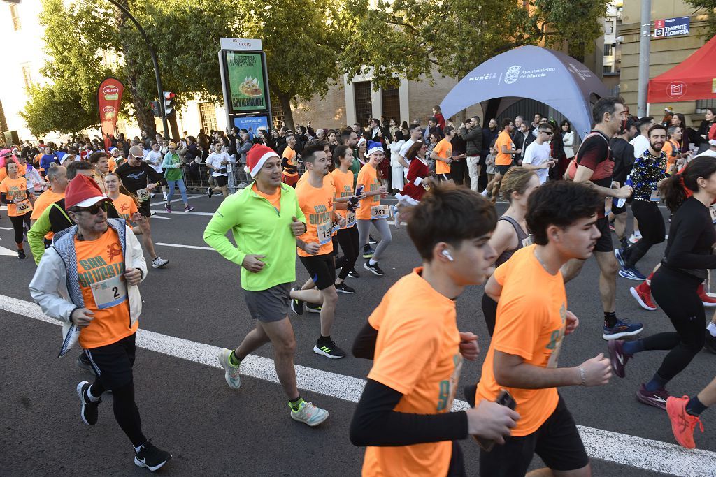 La San Silvestre 2025 en Murcia, en fotografías