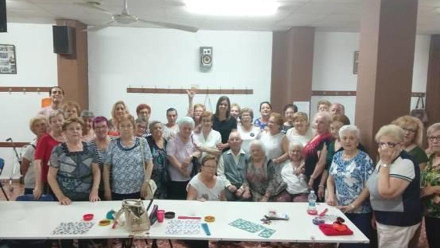 Visita a los jubilados en sus barrios