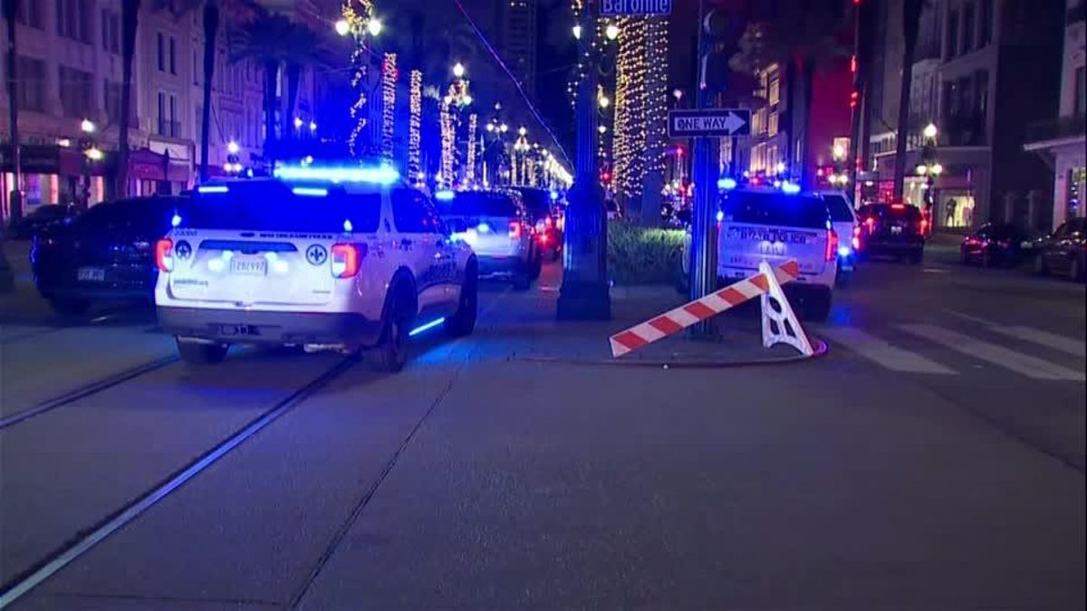 Varios muertos por un atropello múltiple en Nueva Orleans en Año Nuevo