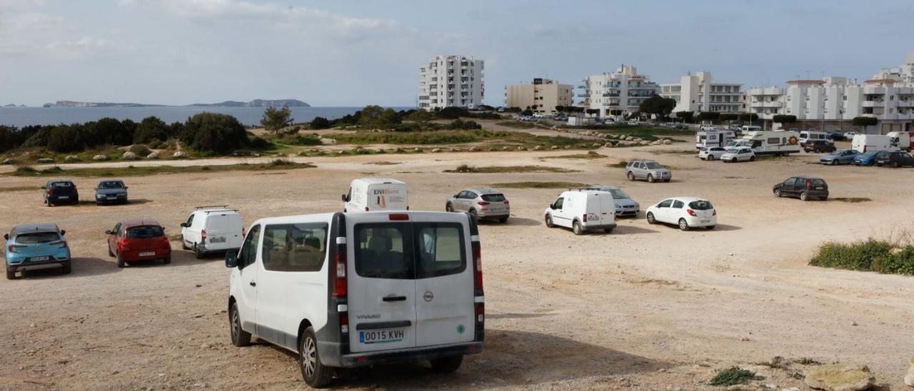 El aparcamiento de ses Variades, el más grande de Sant Antoni.