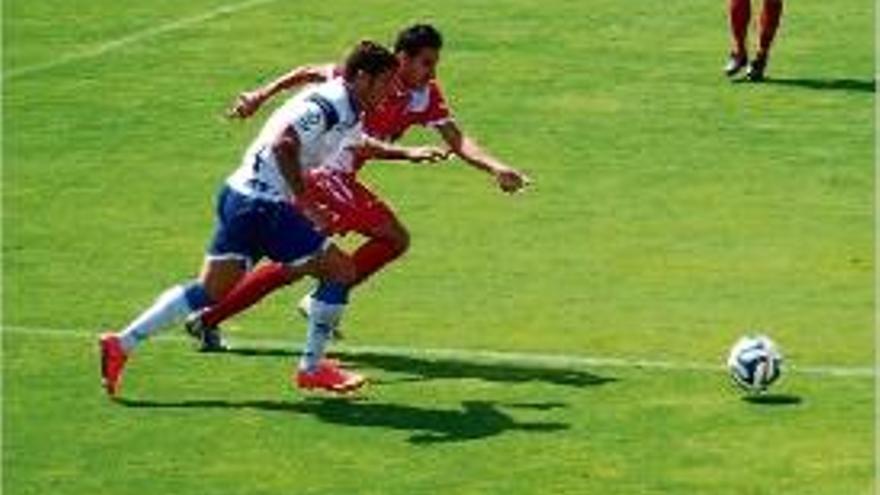 Kilian Grant va fer el gol de la victòria en el primer duel contra l&#039;Alcoià.