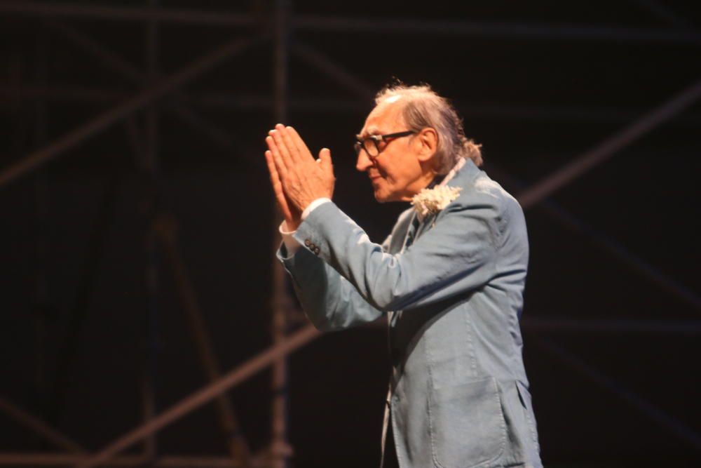 Fotos del concierto de Franco Battiato en Málaga