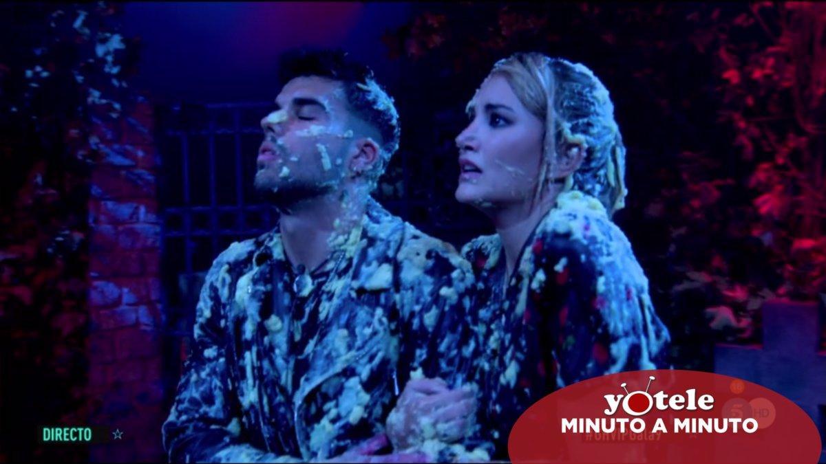 Pol Badía y Alba Carrillo antes de conocer el expulsado en 'GH VIP 7'