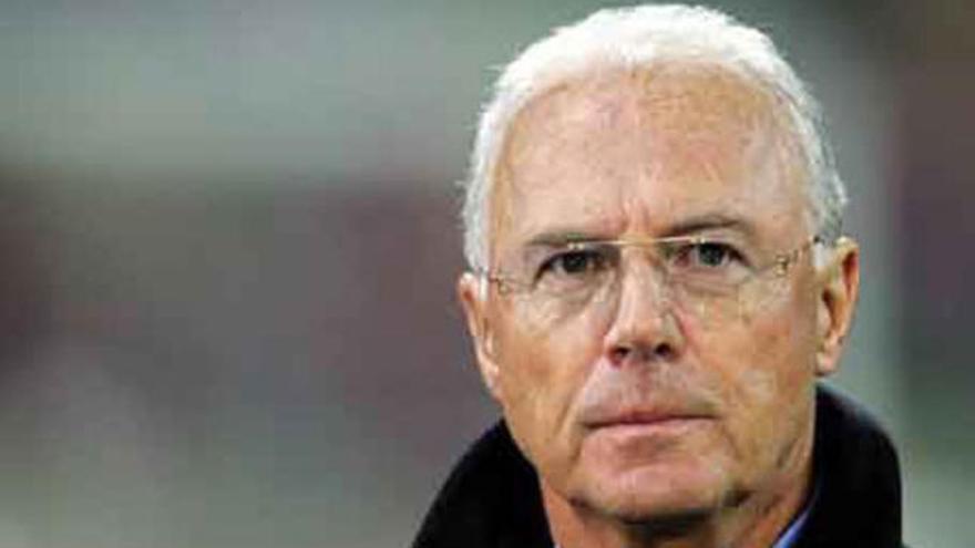 El presidente honorario del Bayern, Franz Beckenbauer.