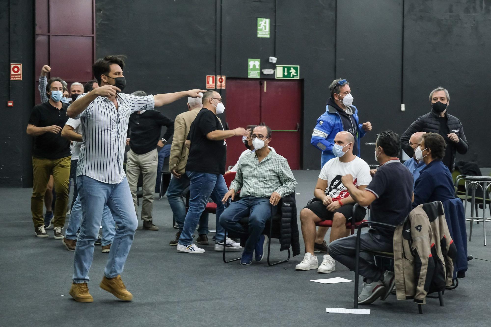 Ensayo de La Trova, pregoneros del Carnaval de Las Palmas de Gran Canaria 2022