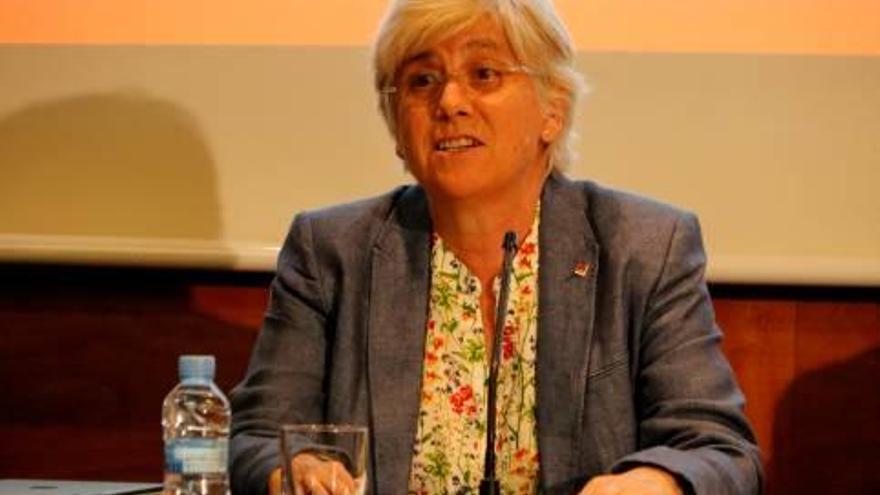 La consellera d&#039;Ensenyament, Clara Ponsatí, en imatge d&#039;arxiu.