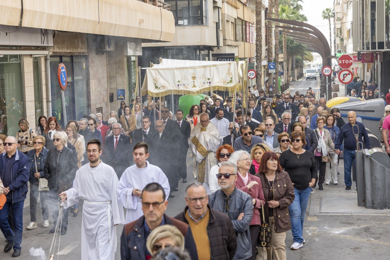 Procesión "del Comulgar" de San Vicente Ferrer en Torrevieja