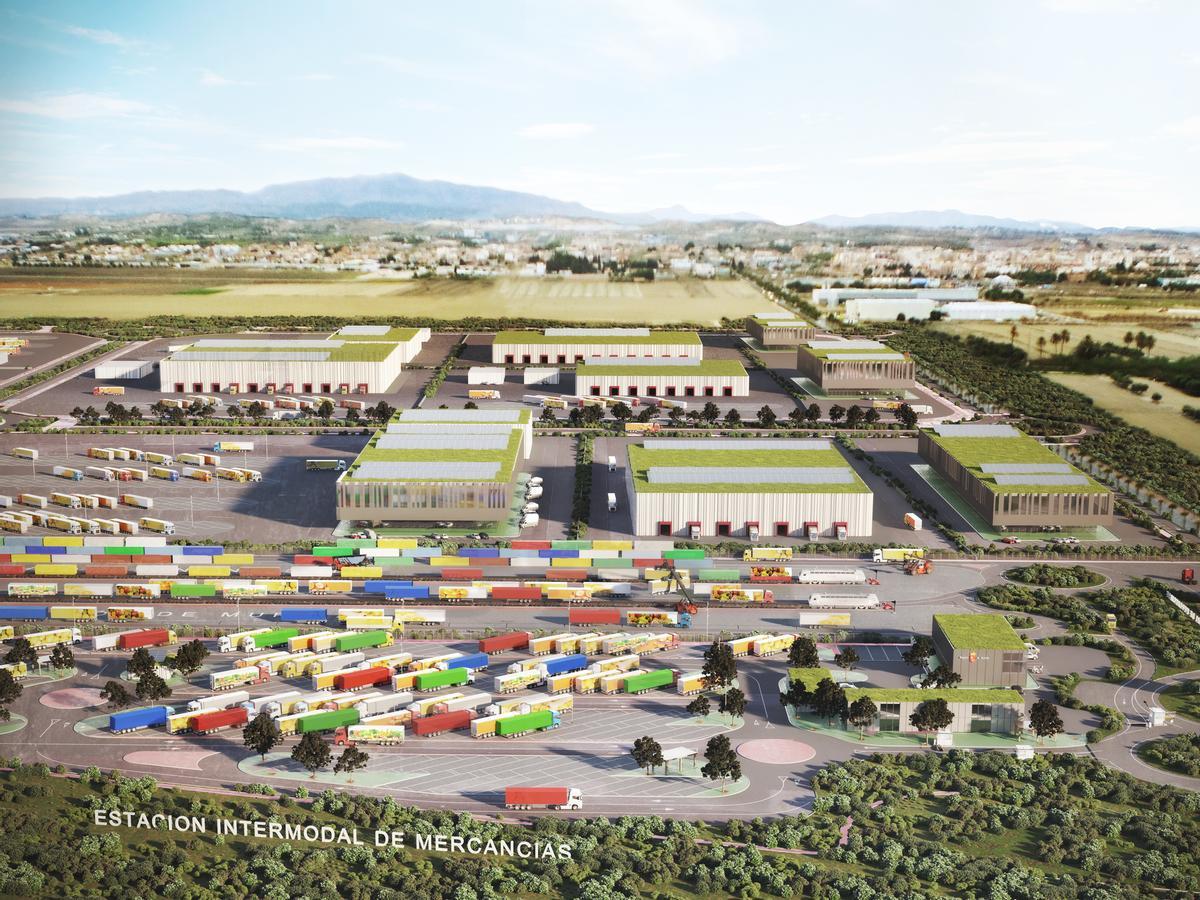 El aparcamiento para camiones ocupará 20.358 metros cuadrados