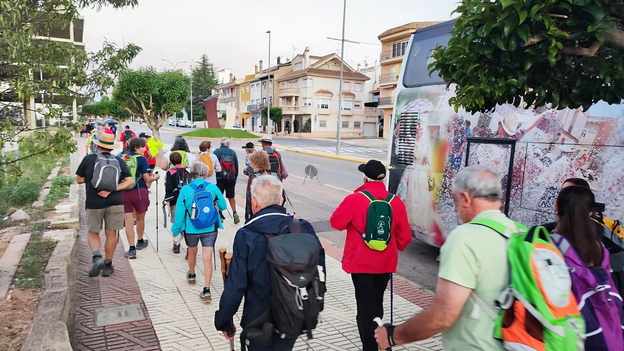 Amigos del Camino de Santiago de Sagunto en la tercera etapa