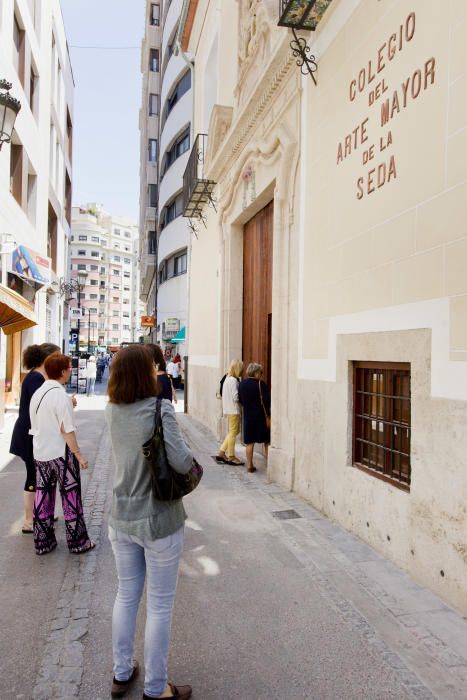 Primer día del Colegio del Arte Mayor de la Seda de Valencia