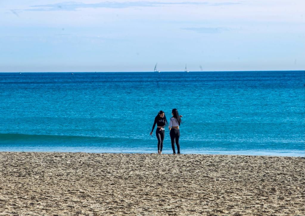 El tiempo en Alicante: anticiclón en el diciembre más cálido de la década