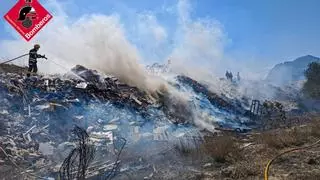 La historia se repite en Benidorm: dos nuevos incendios en Armanello en solo un día
