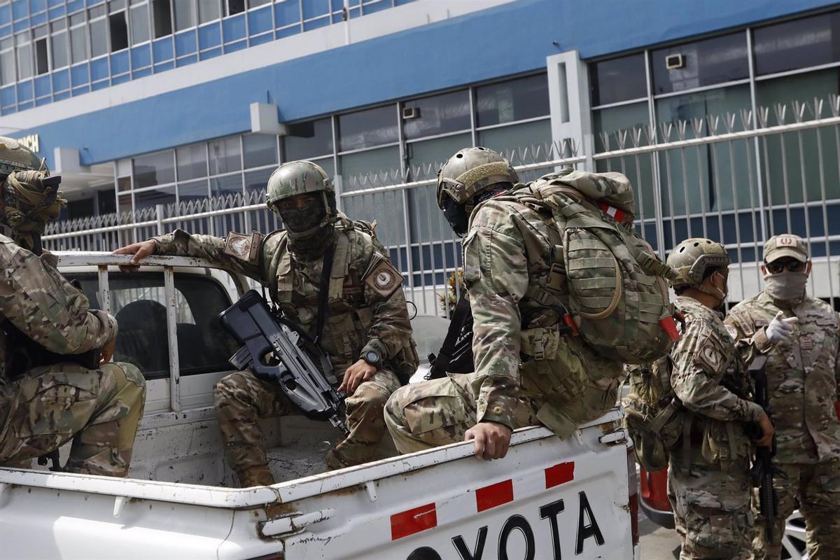 «No quedarà aquí», diu la ministra del Perú després de l’atac a les forces armades «No quedarà aquí», diu la ministra del Perú després de l’atac a les forces armades