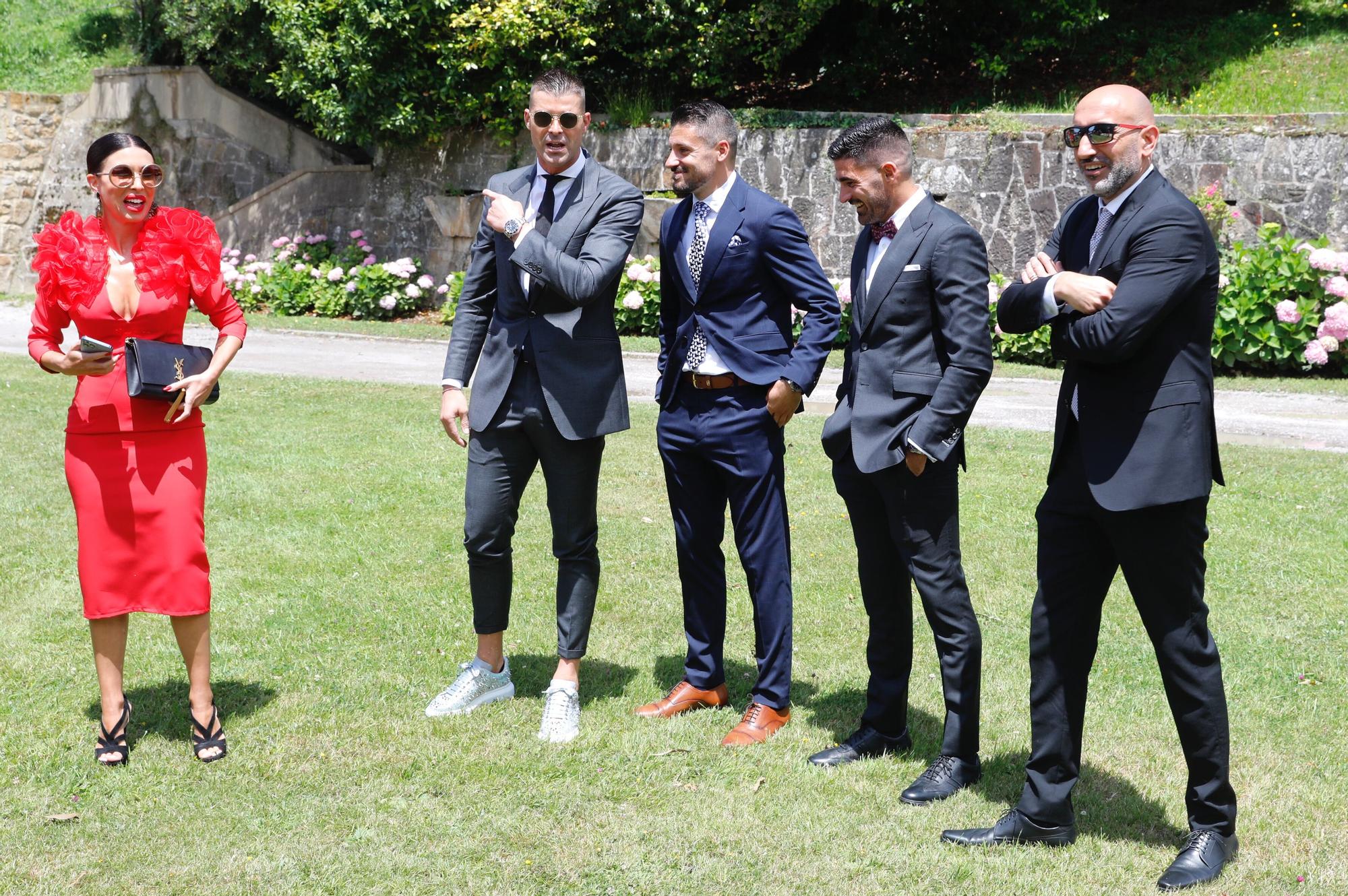 Boda del jugador del Sporting Jony