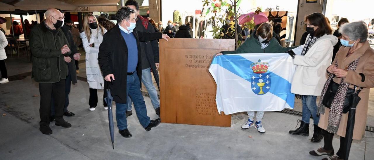 Inauguración de la calle y diferentes actividades celebradas ayer.   | RAFA VÁZQUEZ