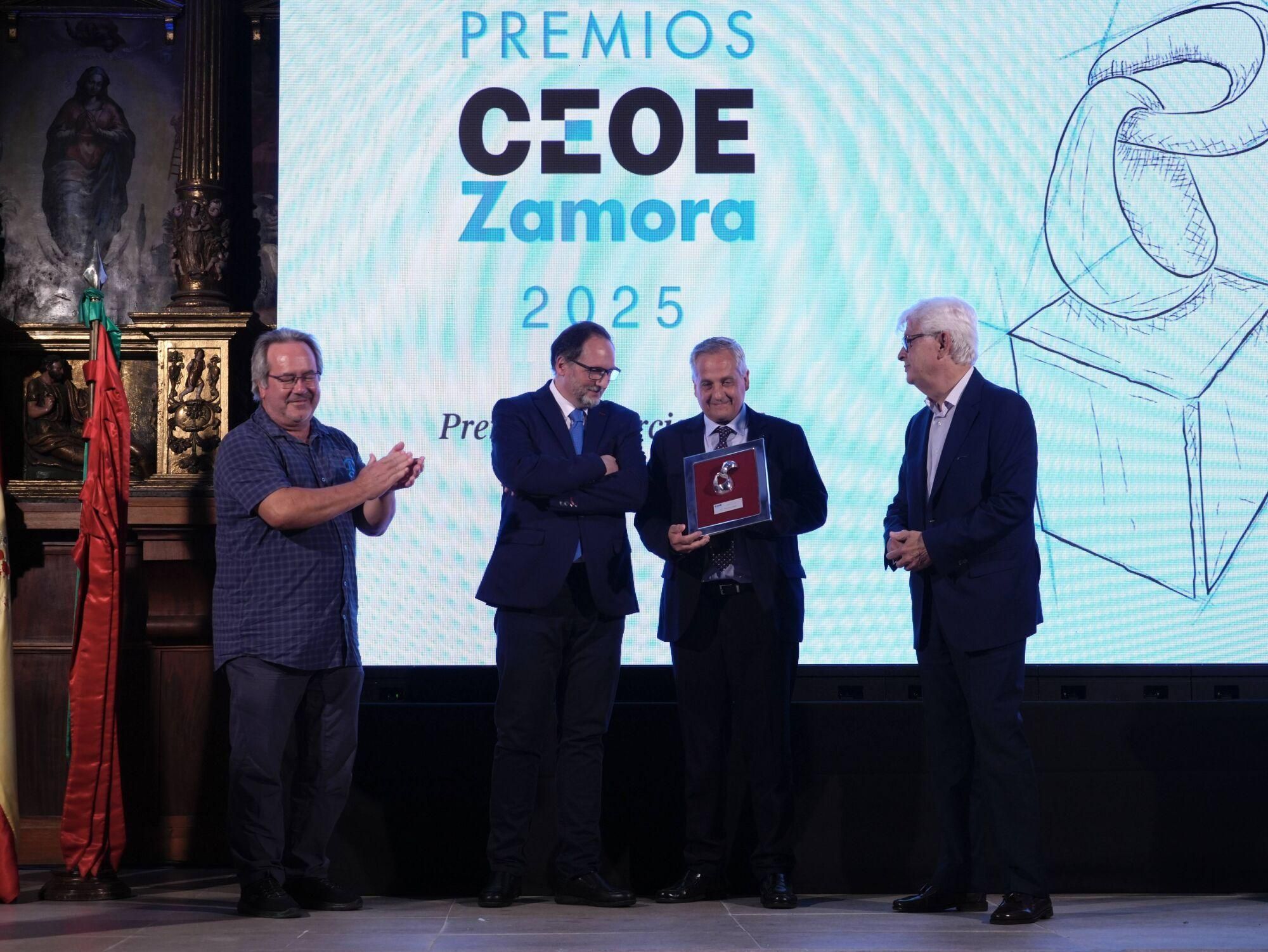 La gala "Empresario del Año" de CEOE Zamora, en imágenes