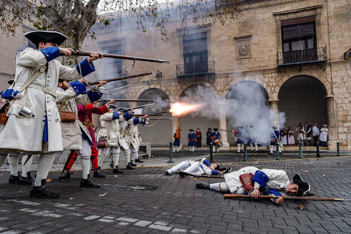 Historia y pólvora en la recreación de la Desfeta de Alcoy