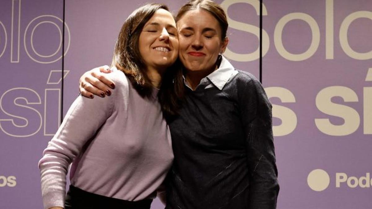 Ione Belarra e Irene Montero