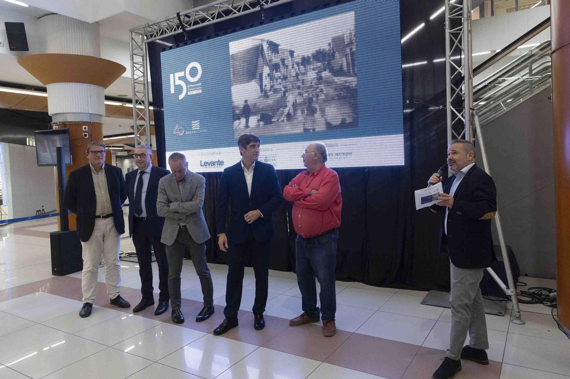 Inauguración de la exposición del 150 aniversario de Levante Emv