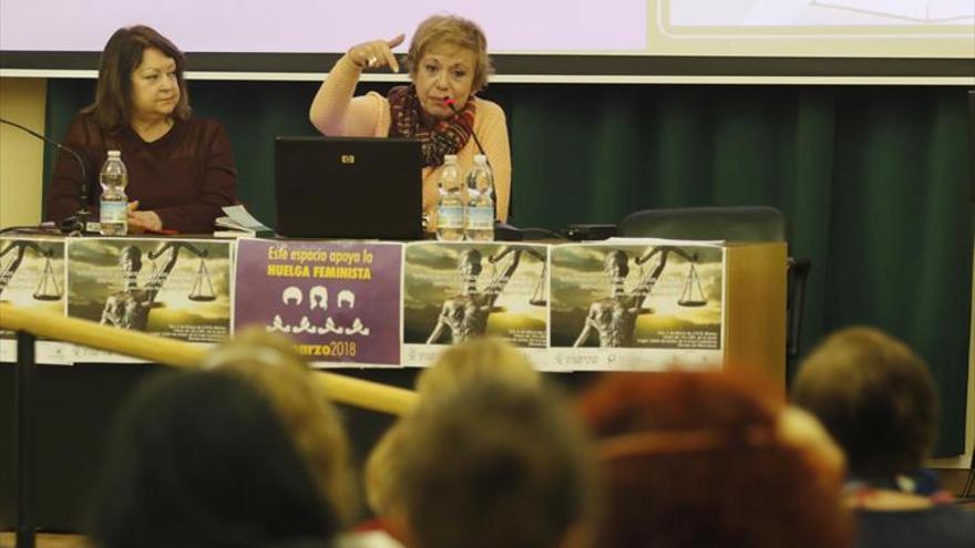 Conferencia sobre denuncias por violencia machista