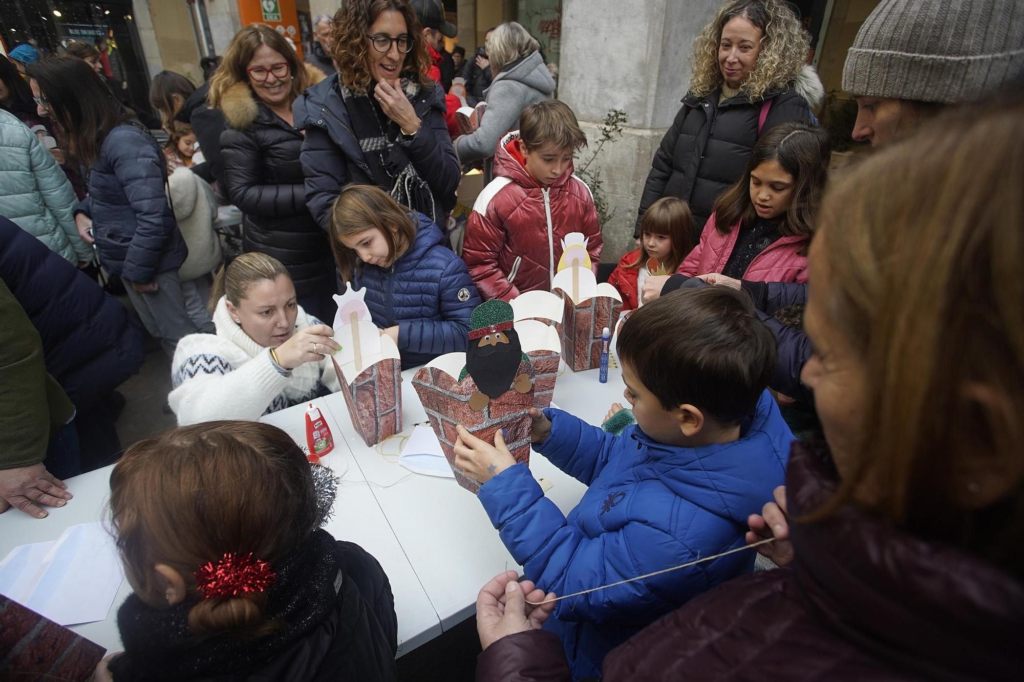 Les millors imatges del taller de Fanalets a la Rambla de Girona