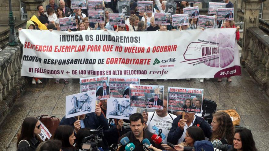 Primer año sin manifestación por el accidente del Alvia