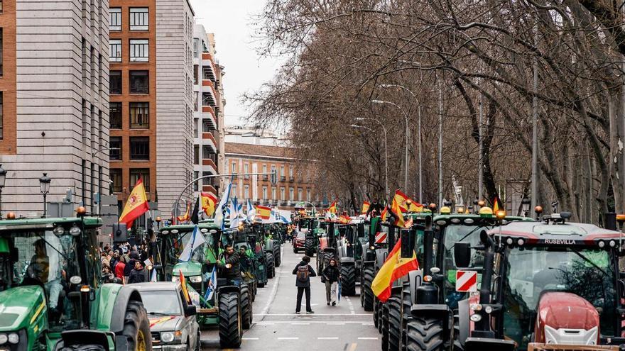 Extremadura se suma al clamor del campo en Madrid contra los recortes de la PAC y Mercosur