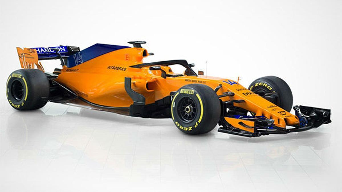 Así es el nuevo McLaren MCL33 de Fernando Alonso