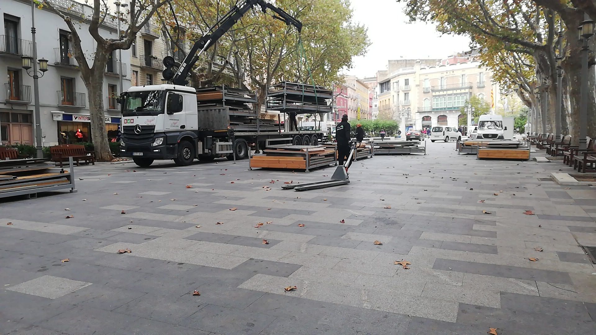 L'ambient nadalenc es respira a Figueres a poc menys d'un mes de les festes