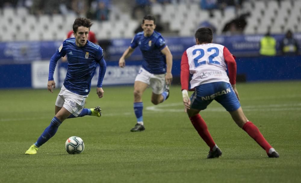 El derbi entre Oviedo y Sporting en imágenes