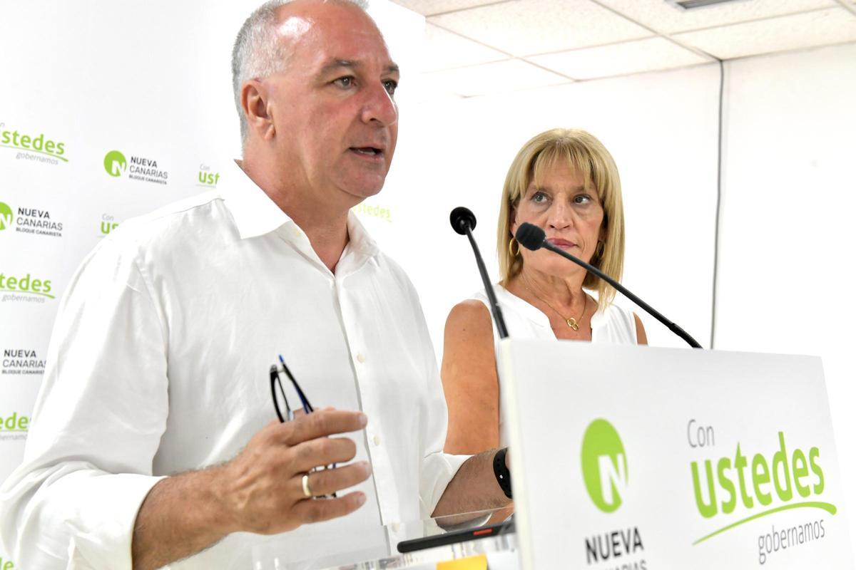 Noche electoral con Nueva Canarias