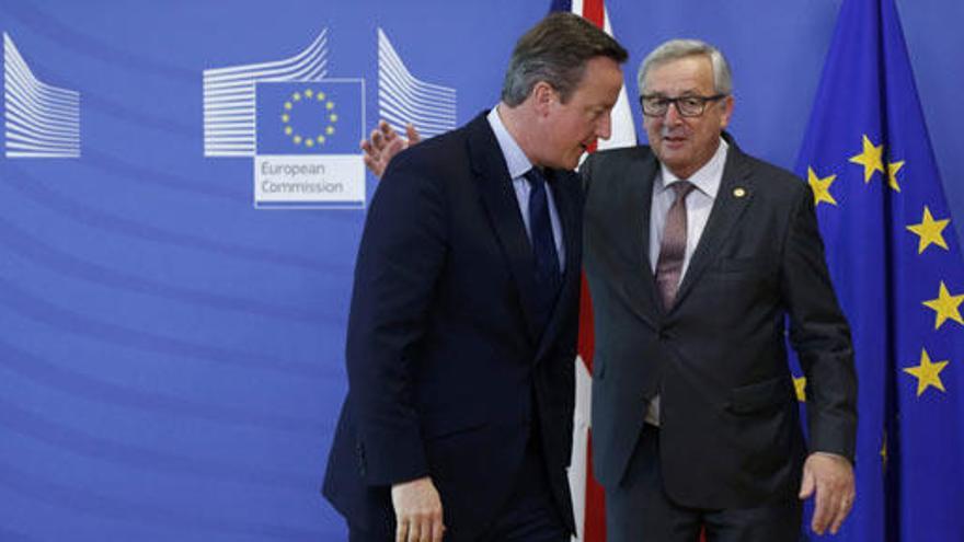 Cameron se reunió ayer con el Presidente de la Comisión Europea Jean-Claude Juncker