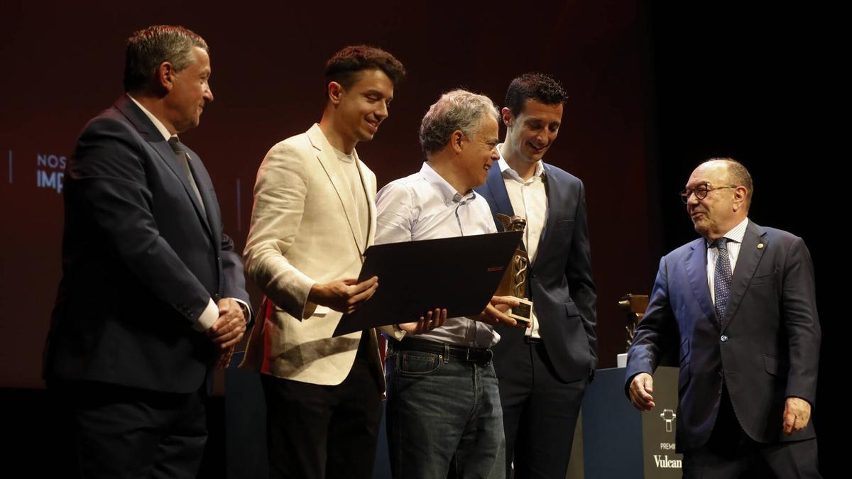 Entrega de los Premios Mercurio y Vulcano del pasado año.