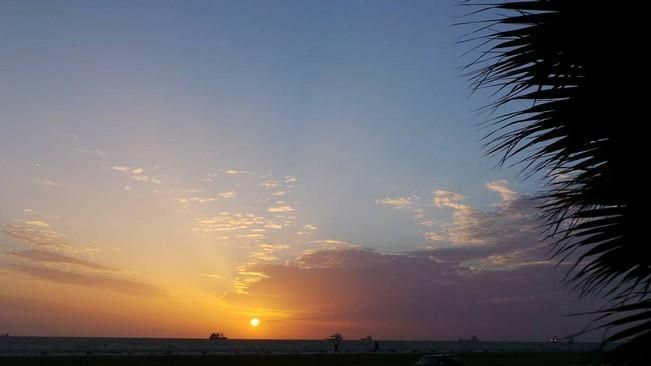 Amanecer en Las Palmas de Gran Canaria (28/12/16)