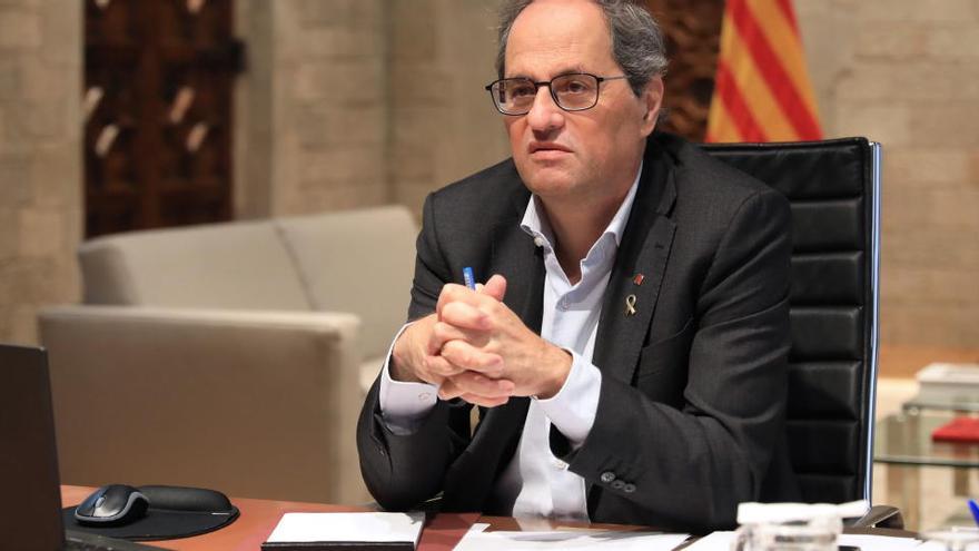 Torra reclamarà a Sánchez complir 40 mesures per reactivar l&#039;economia i l&#039;ocupació a Catalunya