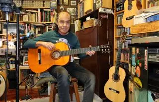 Cuchus Pimentel,  un amor ó flamenco e á guitarra