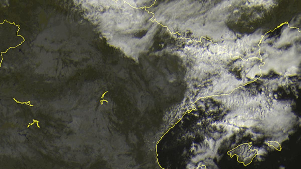 Las tormentas se desplazan mañana hacia Catalunya