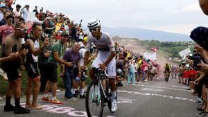 Afonso Eulálio, tras el ataque a Vingegaard en el Giro.