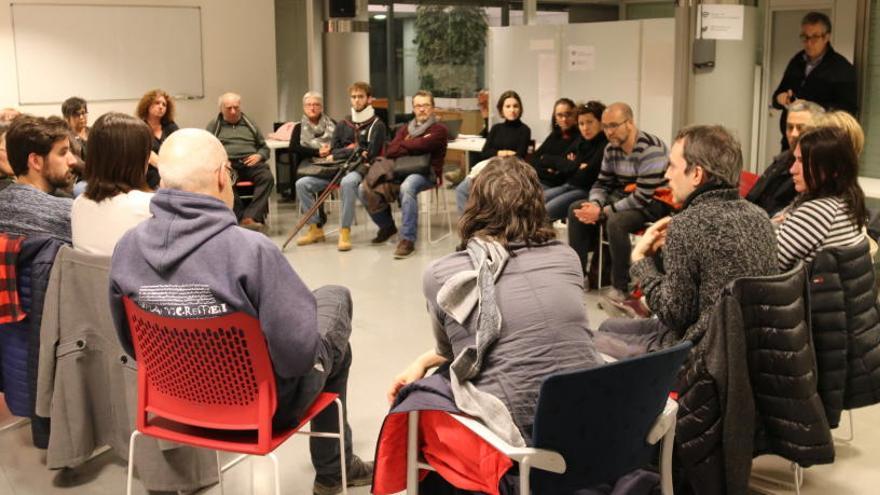 Reunió dels ferits pels accidents de tren a Manresa