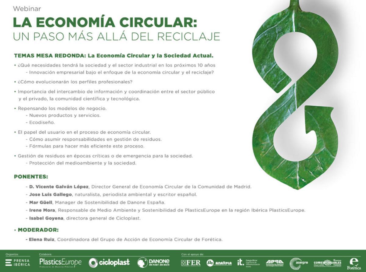 Irene Mora: "En el futuro se puede llegar a un reciclaje casi infinito de los plásticos"