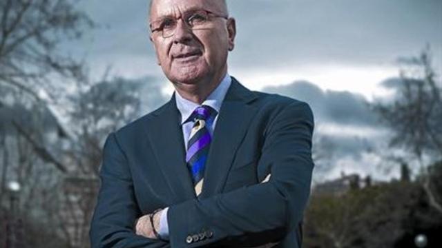 El líder de Unió, Josep Antoni Duran Lleida, antes de la entrevista.