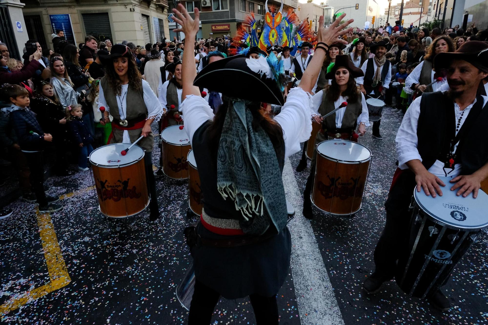 El desfile del Carnaval de Málaga de 2024, en imágenes