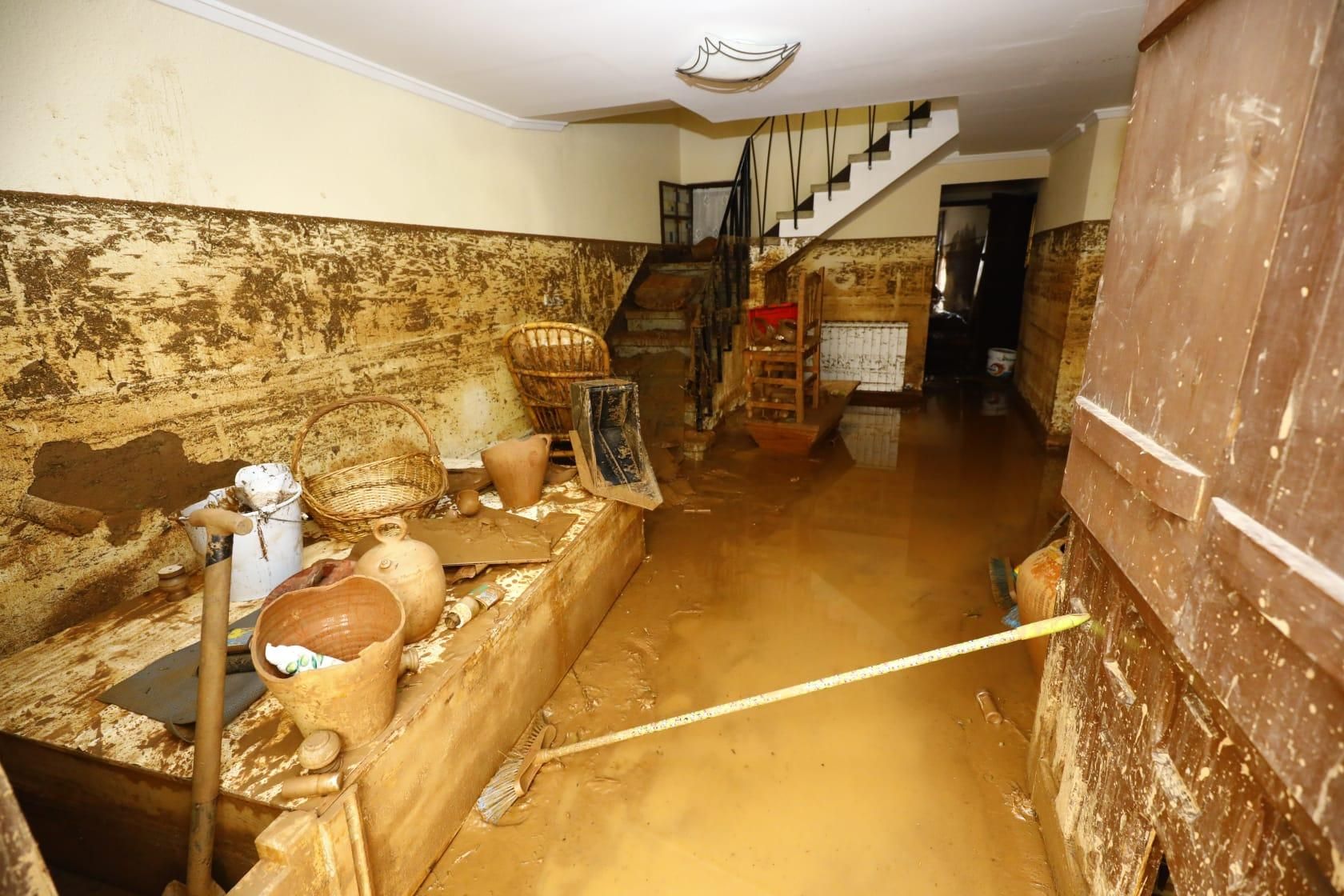 En imágenes | Así ha quedado Azuara tras la fuerte tormenta que causó destrozos este viernes