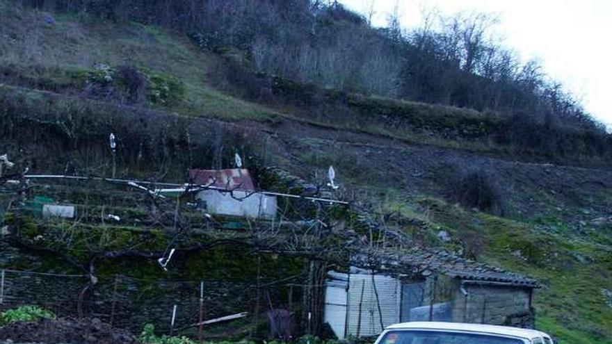 El río Angueira en Alcañices.