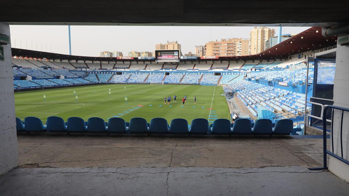 Las carencias de La Romareda ya están siendo evaluadas por la Federación Española de Fútbol.