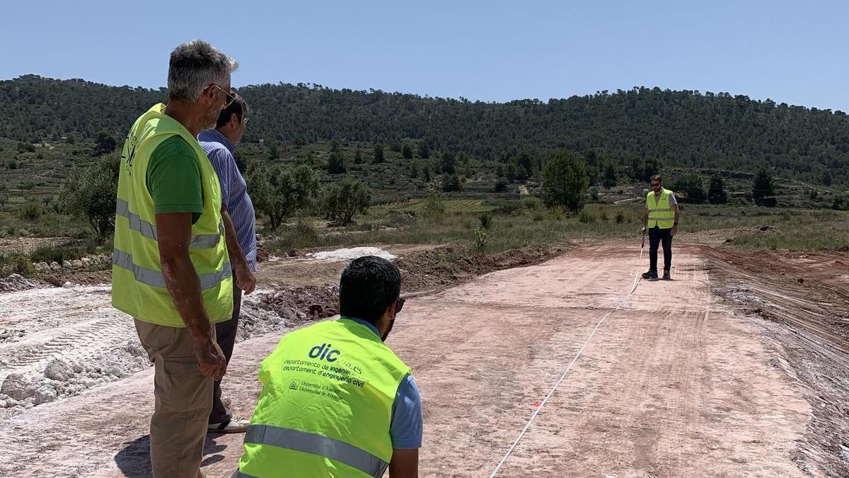 Mediciones de terreno en el marco del proyecto de la UA