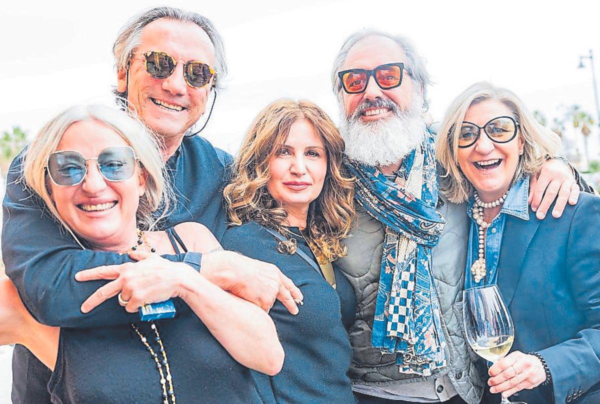 Ángeles Casanova, Javier Vidal, Eva Alapont, Bruno Landy y Beatriz Castelló