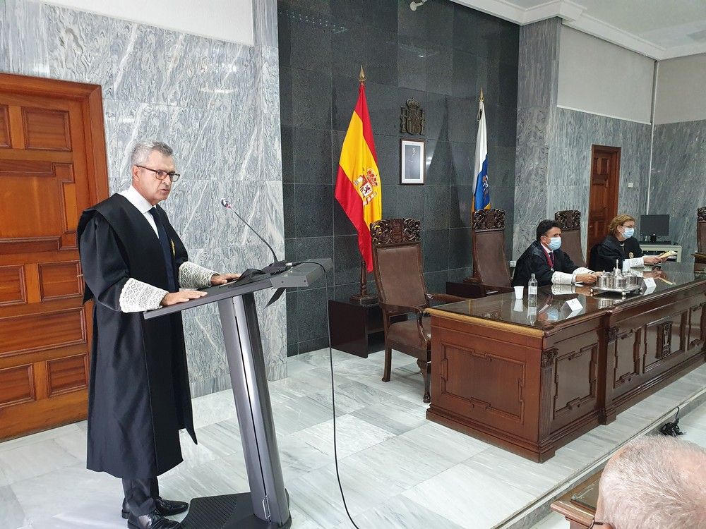 Apertura del año judicial en la capital grancanaria