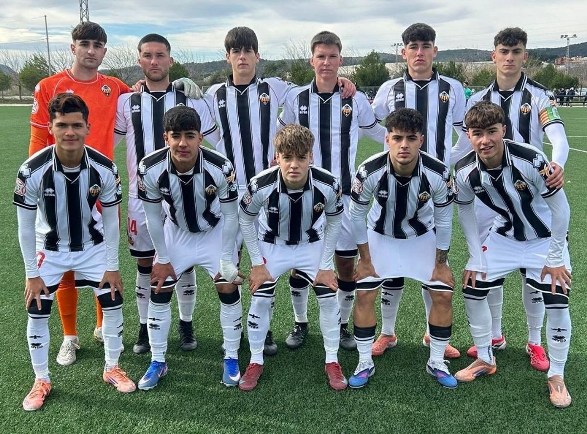 Once presentado por el juvenil del CD Castellón ante el Levante.